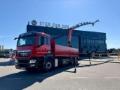Camion plateau MAN TGS 26.360 6x2 PALFINGER PK 27002 SH Fly Jib — occasion 2012