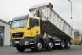 Camion benne MAN TGS 32.400 / 8x4 / WYWROTKA TYLNOZSYPOWA - 6 M / P — occasion 2013