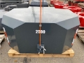- - - 2.500 kg. vægtklods