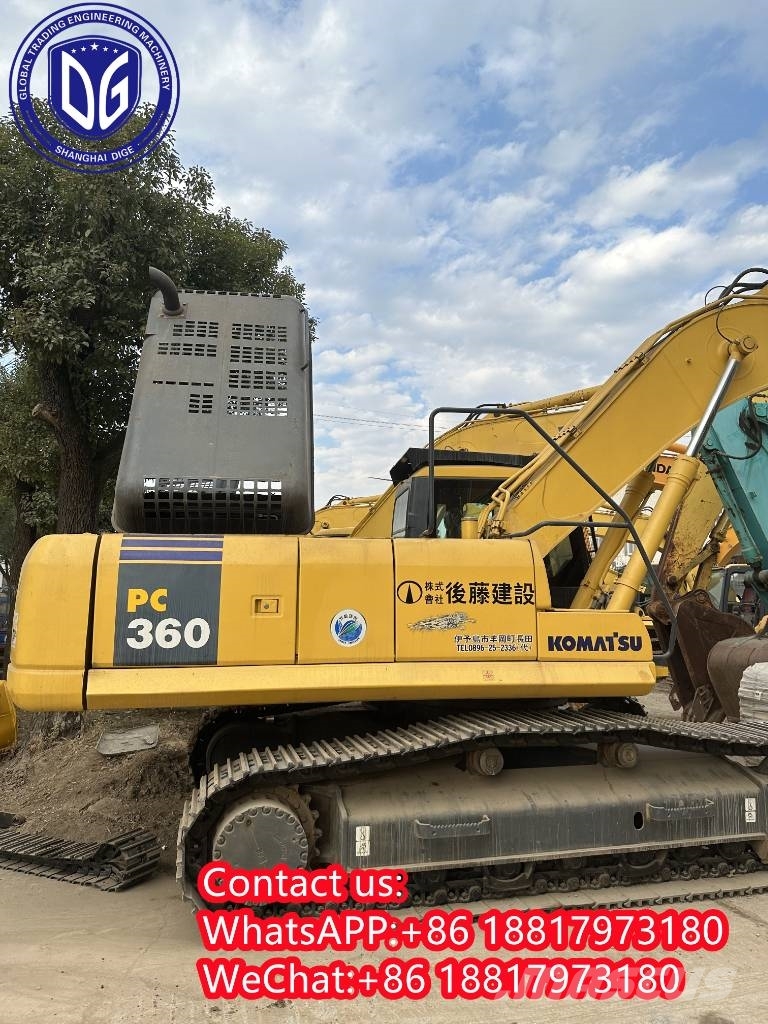 Komatsu PC 360-7 Paletli ekskavatörler