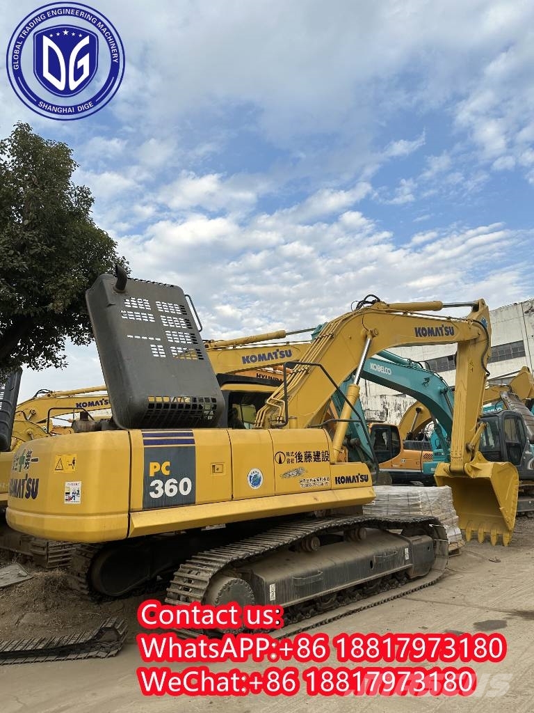 Komatsu PC 360-7 Paletli ekskavatörler
