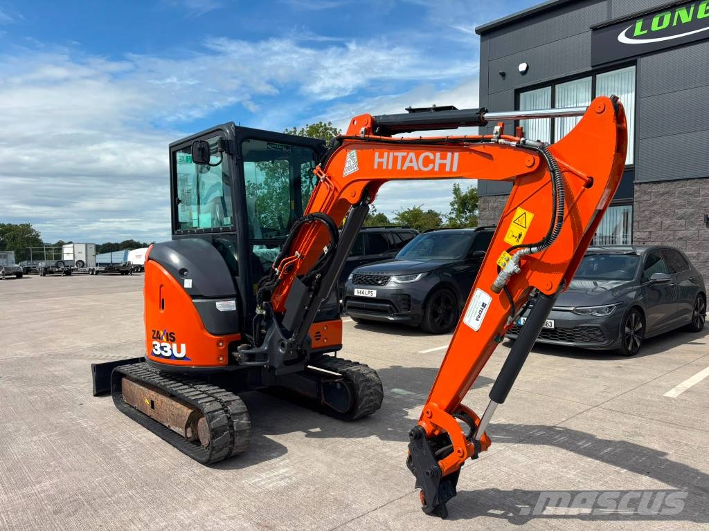 Hitachi ZX 33 U-6 Minigraafmachines < 7t