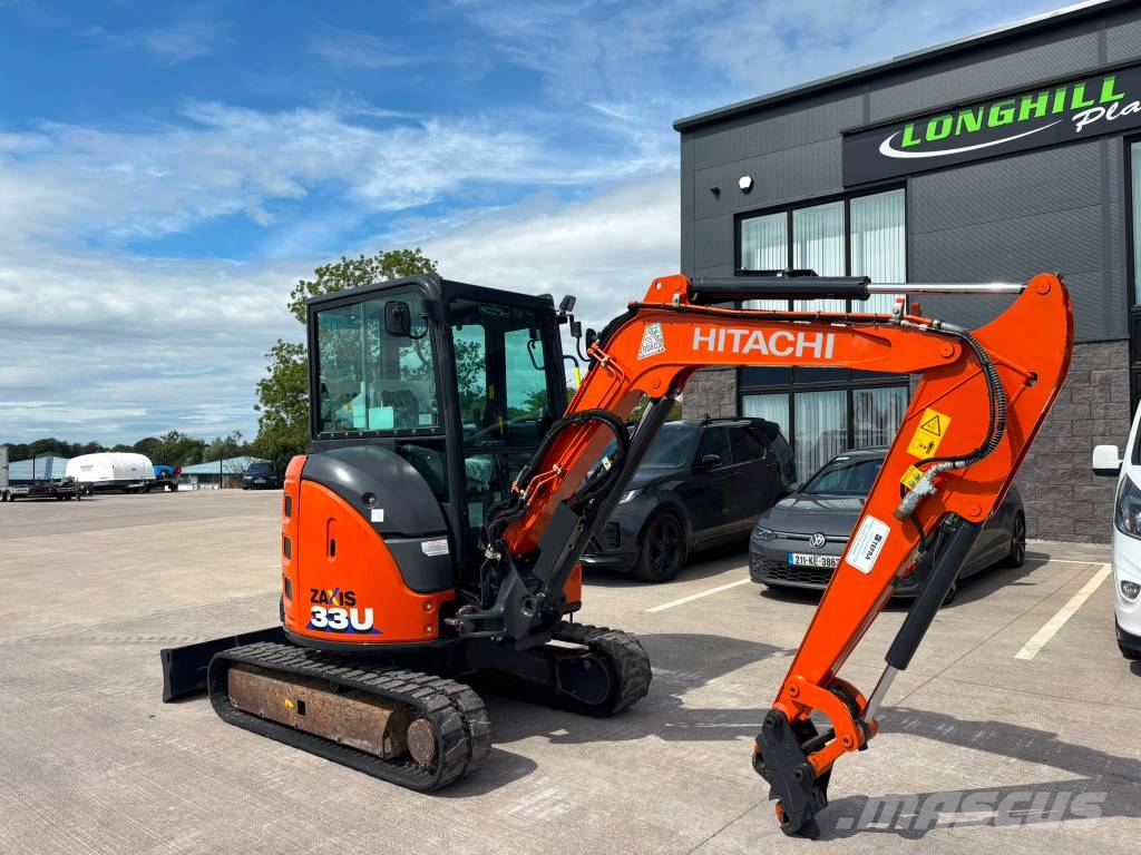 Hitachi ZX 33 U-6 Minigraafmachines < 7t
