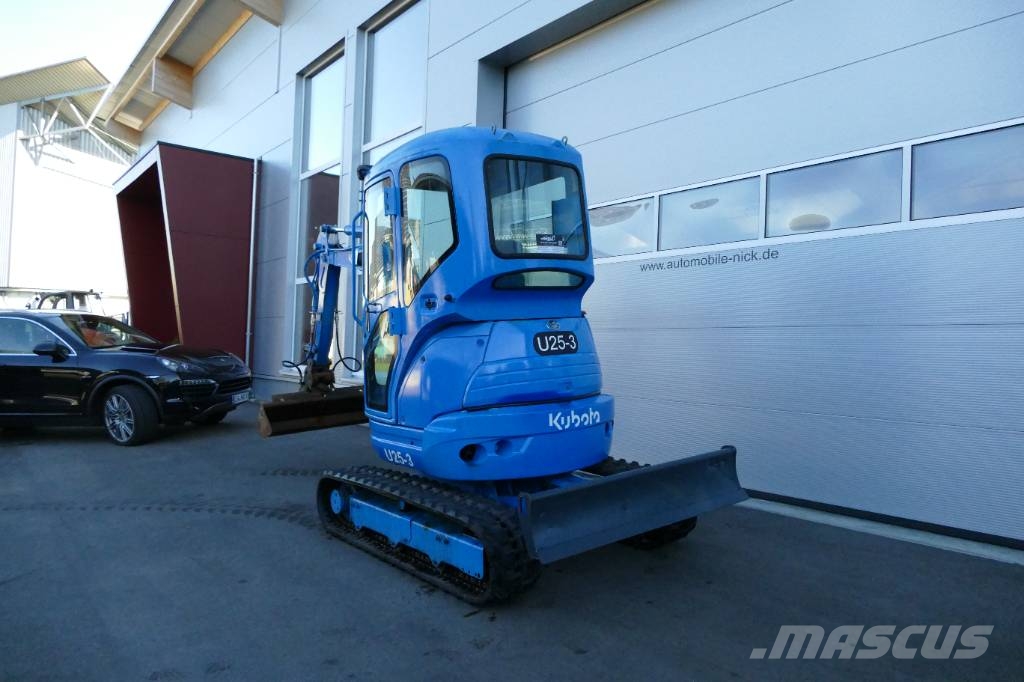 Kubota U 25-3 Mini pelle < 7t