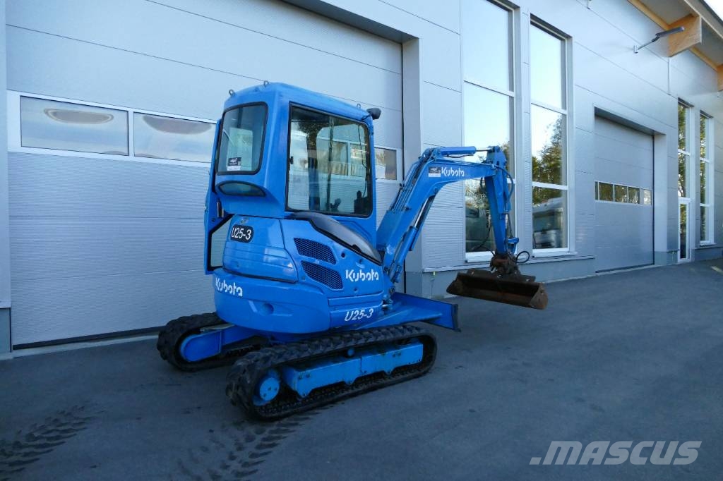 Kubota U 25-3 Mini pelle < 7t