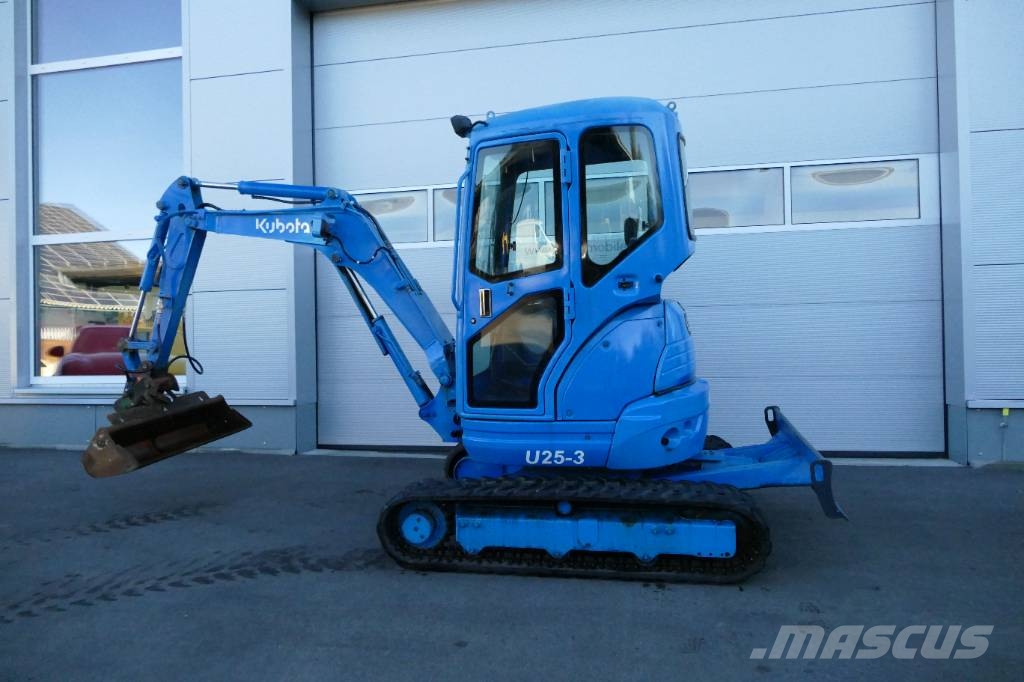 Kubota U 25-3 Mini pelle < 7t
