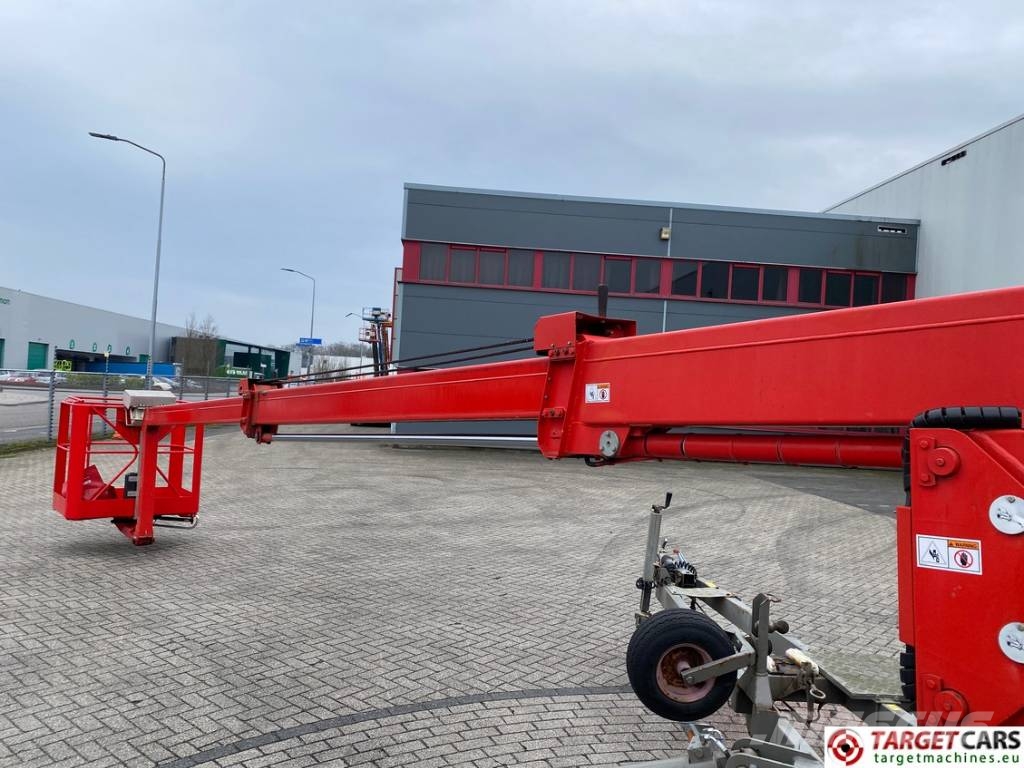 Omme 1830EBZX Articulated Electric Tow Boom Lift 1830cm Trailermonterede lifte