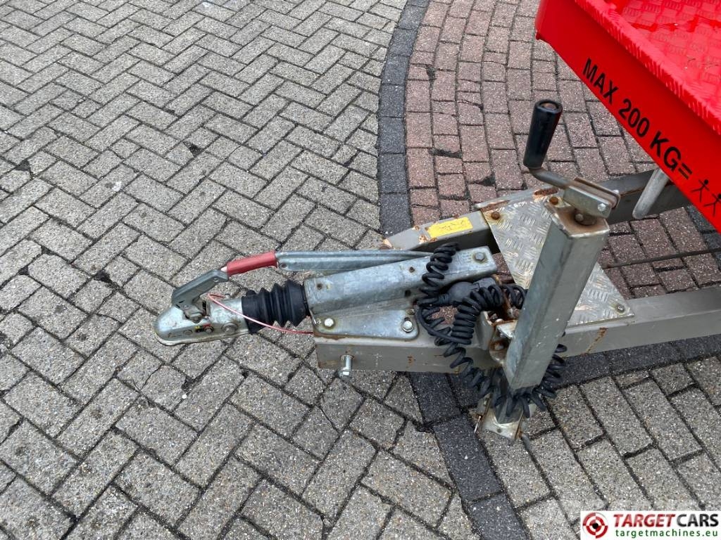 Omme 1830EBZX Articulated Electric Tow Boom Lift 1830cm Trailermonterede lifte