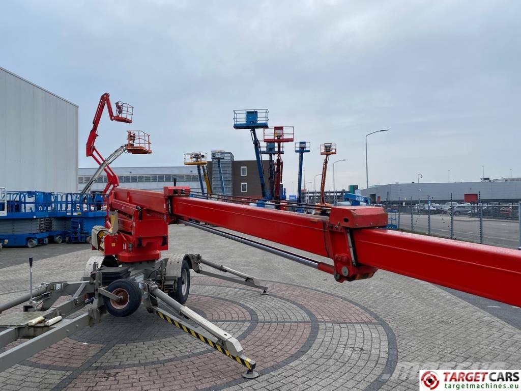 Omme 1830EBZX Articulated Electric Tow Boom Lift 1830cm Trailermonterede lifte