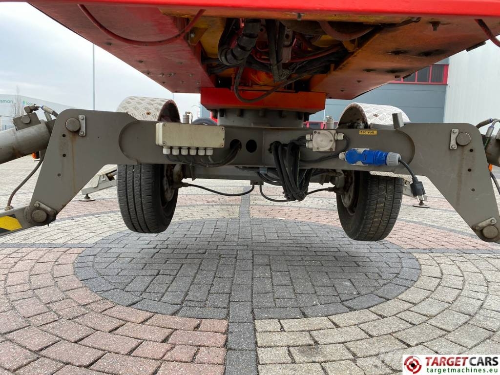 Omme 1830EBZX Articulated Electric Tow Boom Lift 1830cm Trailermonterede lifte