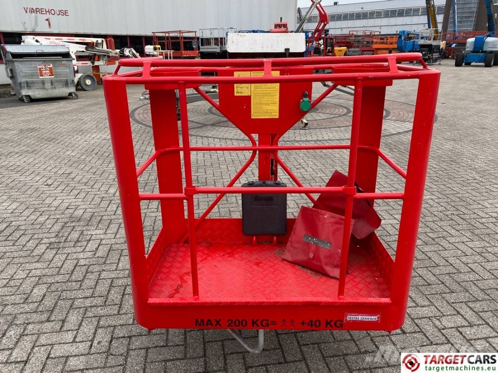 Omme 1830EBZX Articulated Electric Tow Boom Lift 1830cm Trailermonterede lifte