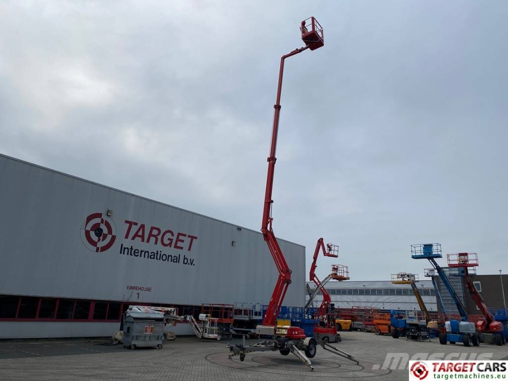 Omme 1830EBZX Articulated Electric Tow Boom Lift 1830cm Trailermonterede lifte