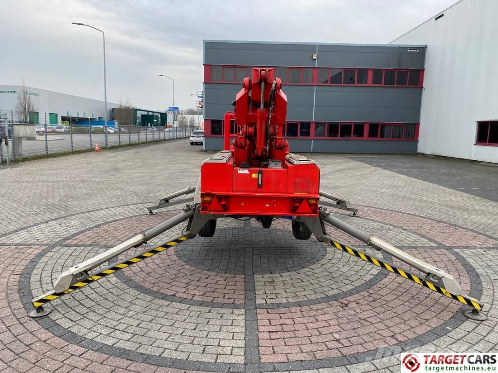 Omme 1830EBZX Articulated Electric Tow Boom Lift 1830cm Trailermonterede lifte
