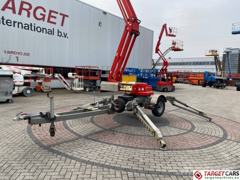 Omme 1830EBZX Articulated Electric Tow Boom Lift 1830cm Trailermonterede lifte