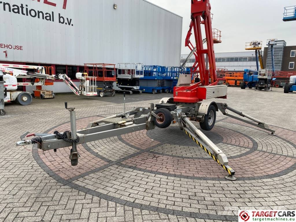 Omme 1830EBZX Articulated Electric Tow Boom Lift 1830cm Trailermonterede lifte
