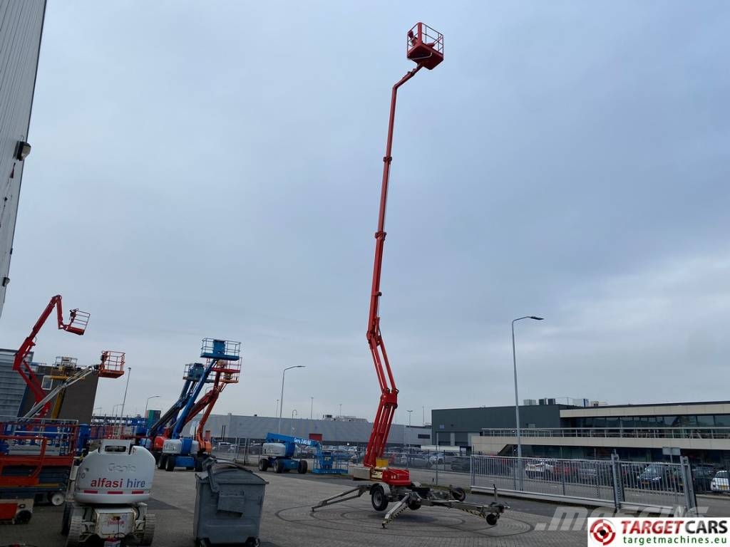Omme 1830EBZX Articulated Electric Tow Boom Lift 1830cm Trailermonterede lifte