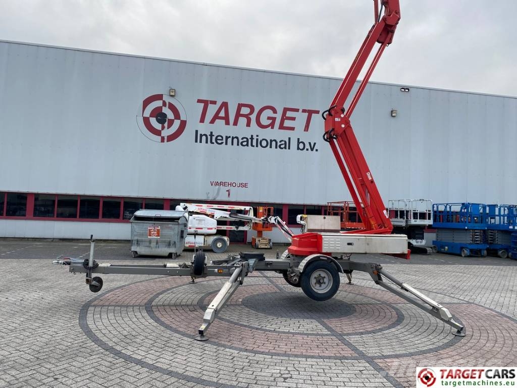 Omme 1830EBZX Articulated Electric Tow Boom Lift 1830cm Trailermonterede lifte