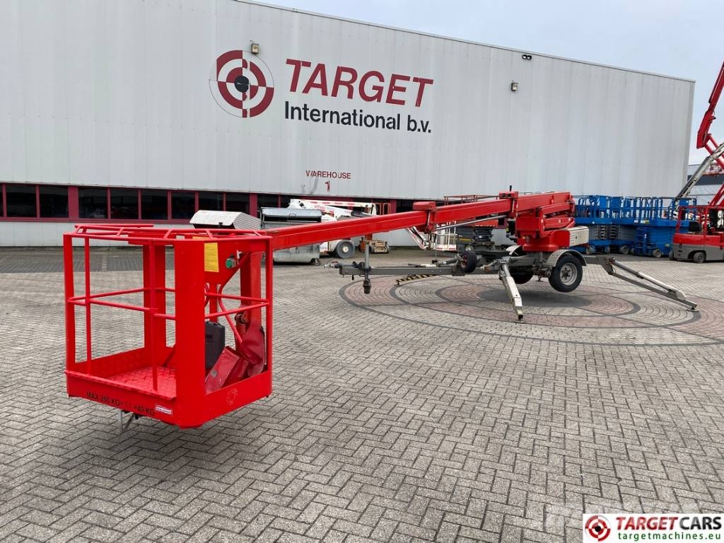 Omme 1830EBZX Articulated Electric Tow Boom Lift 1830cm Trailermonterede lifte