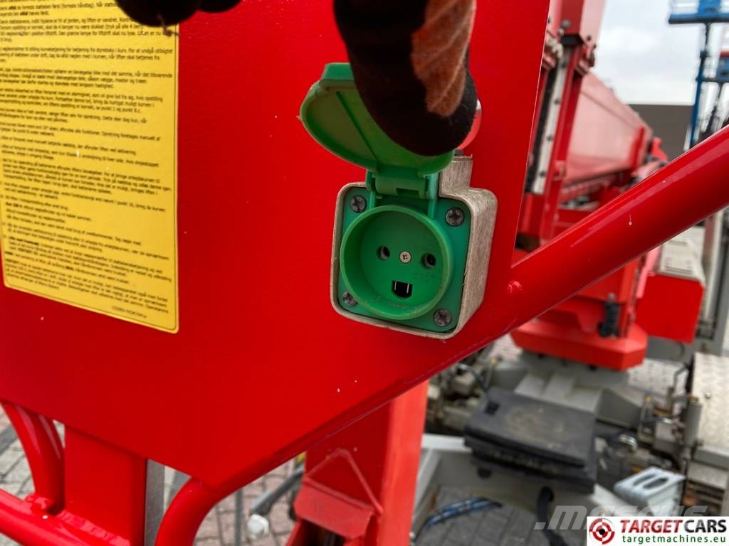 Omme 1830EBZX Articulated Electric Tow Boom Lift 1830cm Trailermonterede lifte