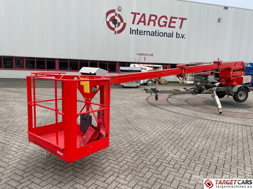Omme 1830EBZX Articulated Electric Tow Boom Lift 1830cm Trailermonterede lifte