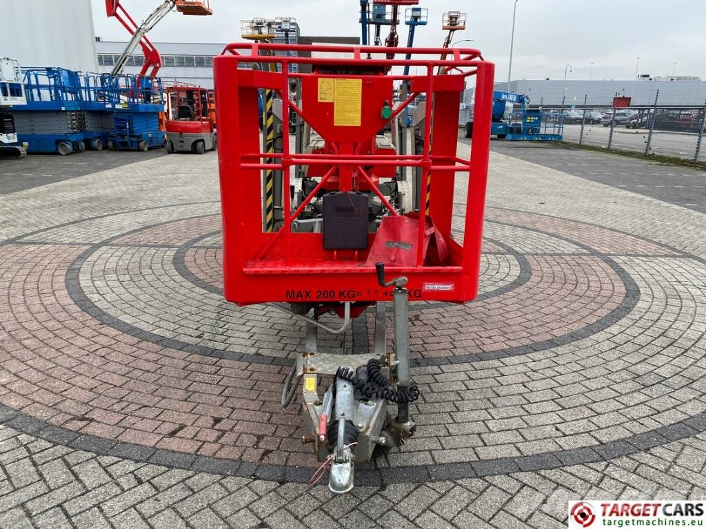 Omme 1830EBZX Articulated Electric Tow Boom Lift 1830cm Trailermonterede lifte