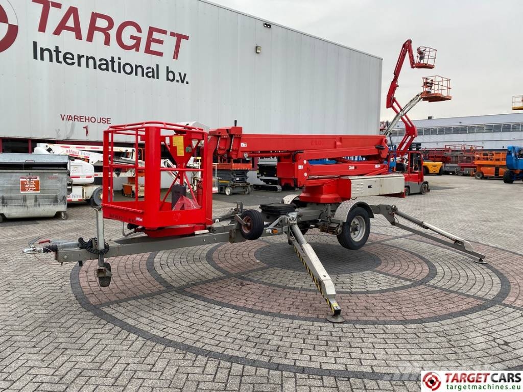 Omme 1830EBZX Articulated Electric Tow Boom Lift 1830cm Trailermonterede lifte