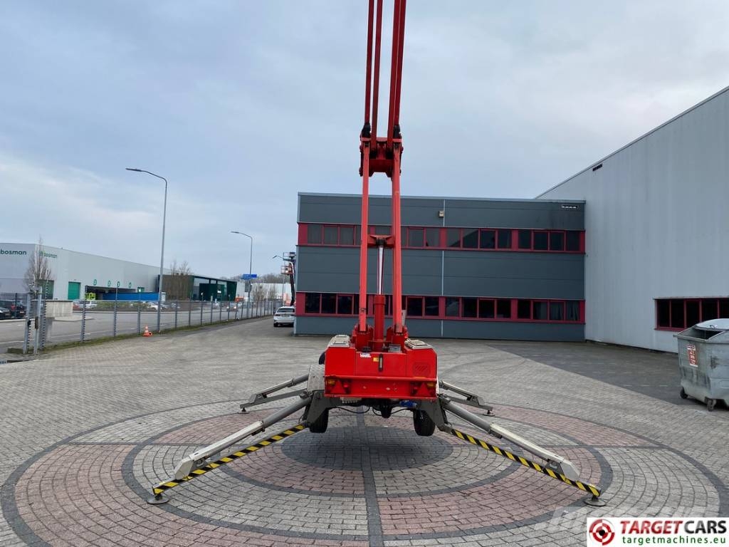 Omme 1830EBZX Articulated Electric Tow Boom Lift 1830cm Trailermonterede lifte
