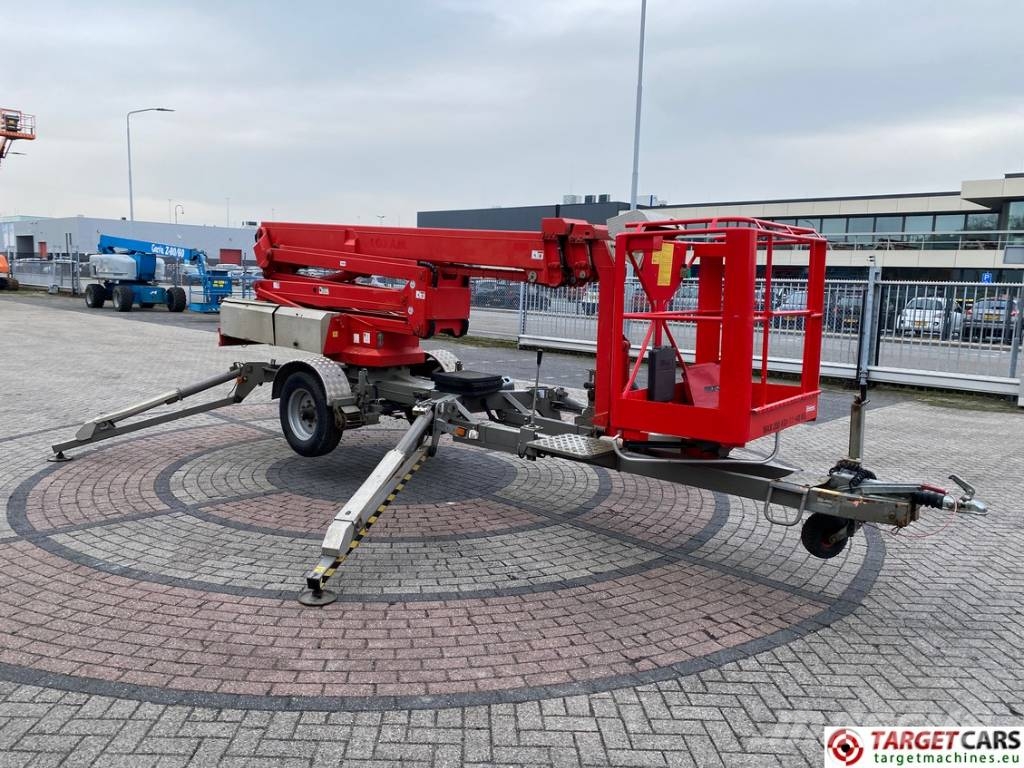 Omme 1830EBZX Articulated Electric Tow Boom Lift 1830cm Trailermonterede lifte