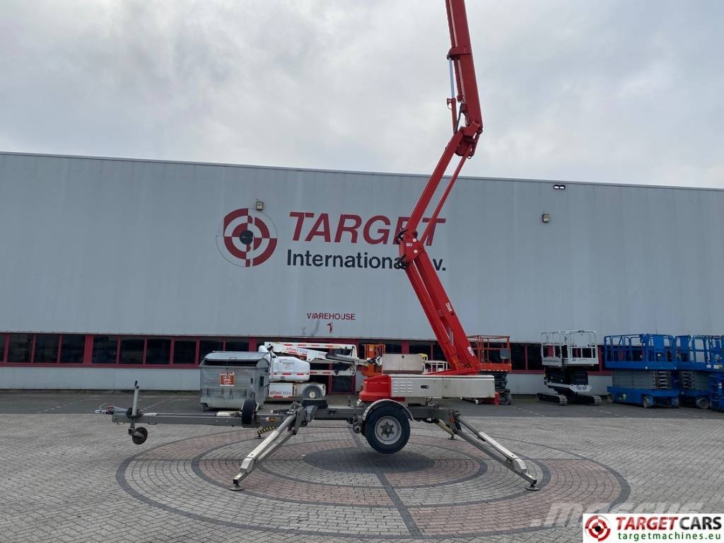 Omme 1830EBZX Articulated Electric Tow Boom Lift 1830cm Trailermonterede lifte