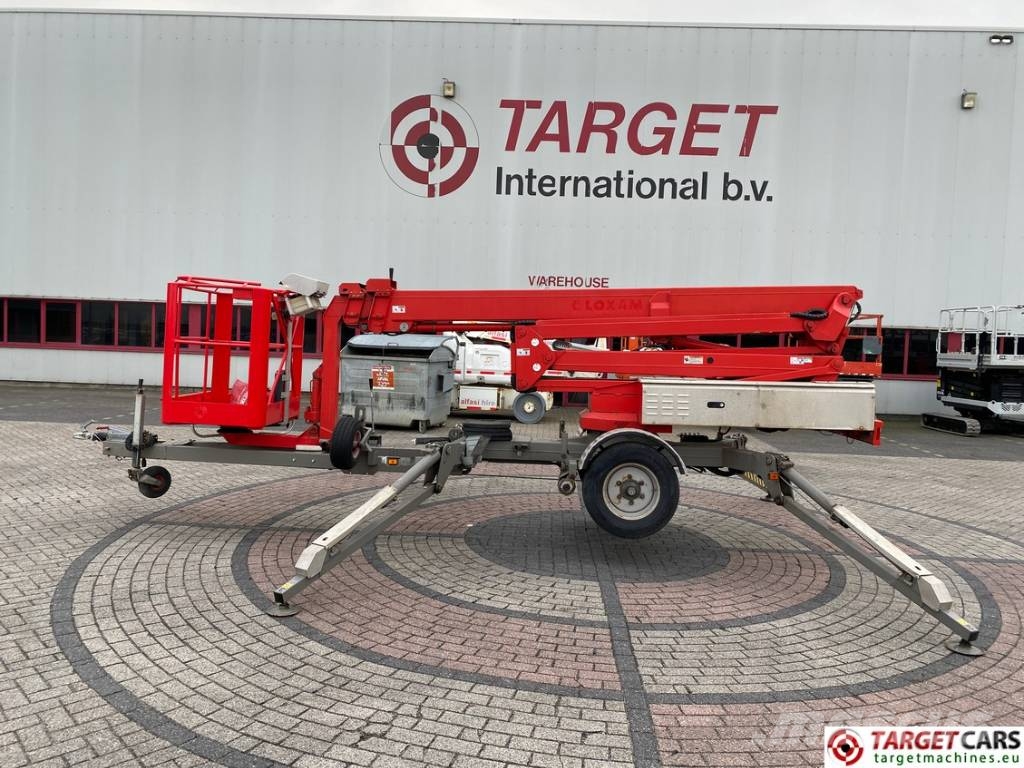 Omme 1830EBZX Articulated Electric Tow Boom Lift 1830cm Trailermonterede lifte