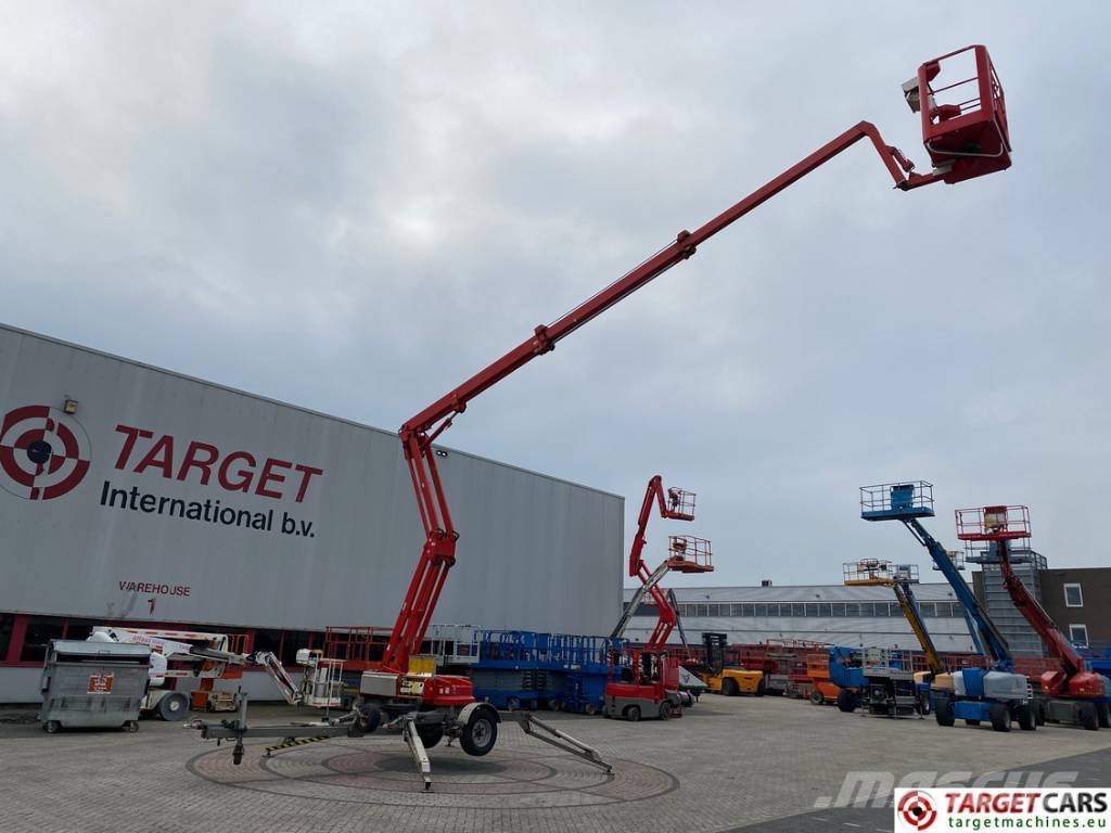 Omme 1830EBZX Articulated Electric Tow Boom Lift 1830cm Trailermonterede lifte