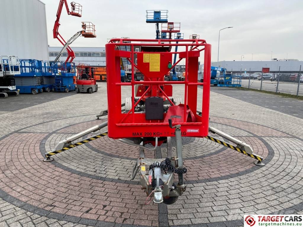 Omme 1830EBZX Articulated Electric Tow Boom Lift 1830cm Trailermonterede lifte