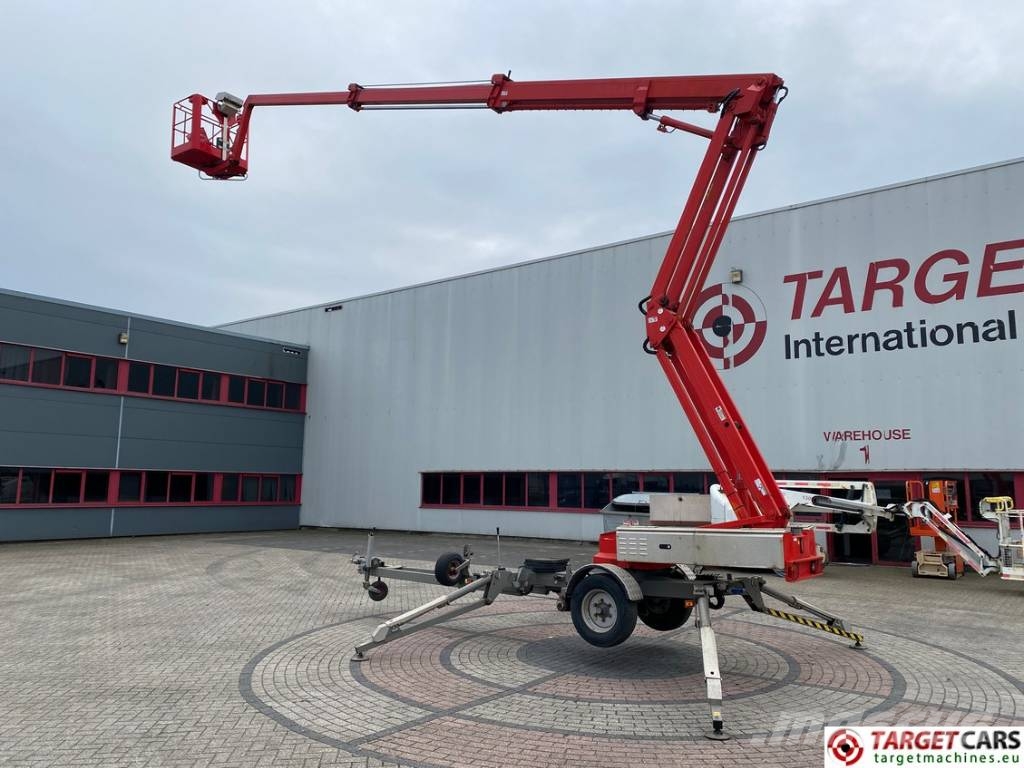 Omme 1830EBZX Articulated Electric Tow Boom Lift 1830cm Trailermonterede lifte