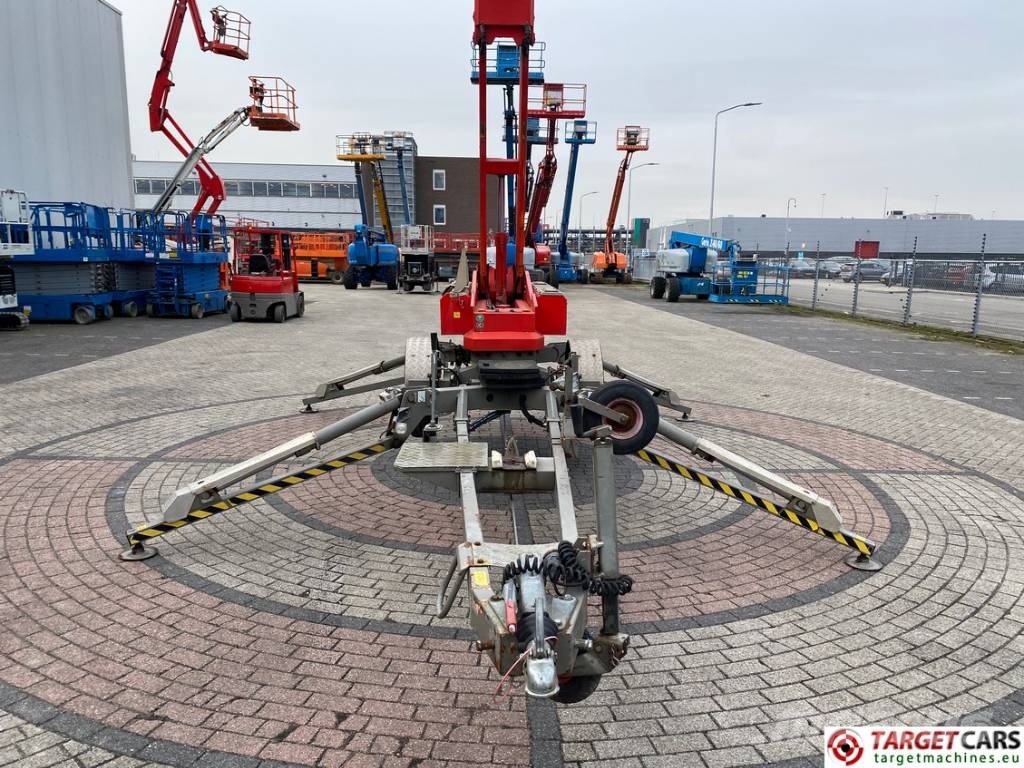 Omme 1830EBZX Articulated Electric Tow Boom Lift 1830cm Trailermonterede lifte