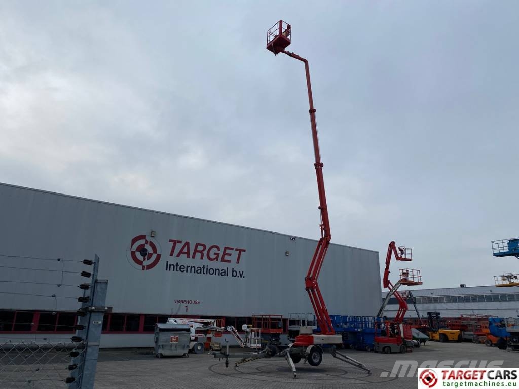 Omme 1830EBZX Articulated Electric Tow Boom Lift 1830cm Trailermonterede lifte