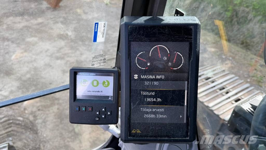 Volvo EC 220 EL + ENGCON Excavadoras de cadenas
