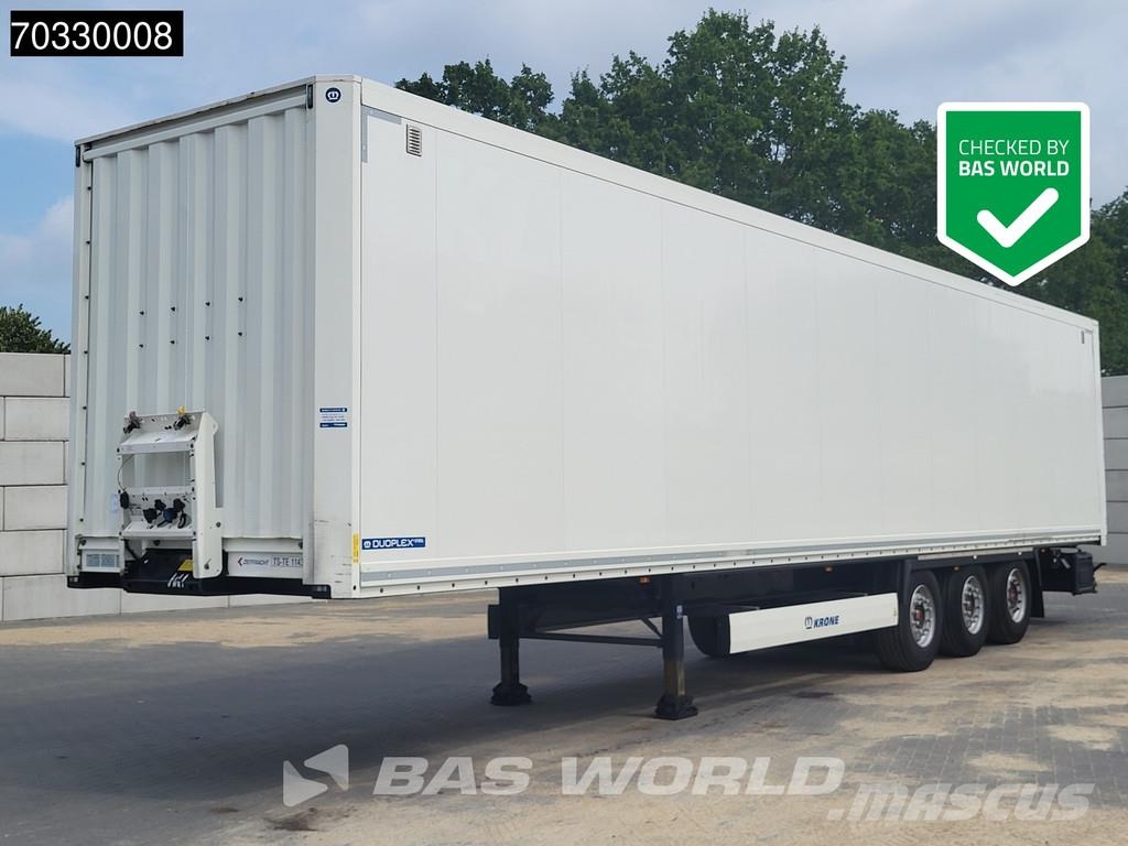 Krone SD SD 3 axles TÜV 03/27 Doppelstock Liftachse Semirremolques con carrocería de caja