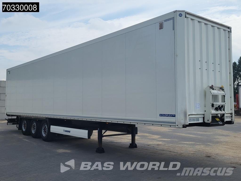 Krone SD SD 3 axles TÜV 03/27 Doppelstock Liftachse Semirremolques con carrocería de caja
