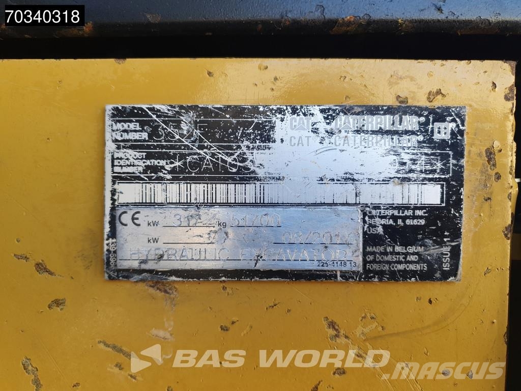 CAT 352 F Rupsgraafmachines