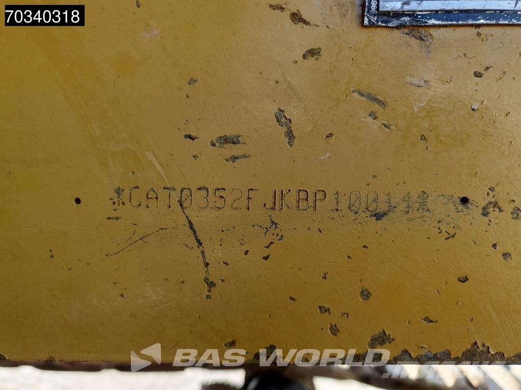 CAT 352 F Rupsgraafmachines