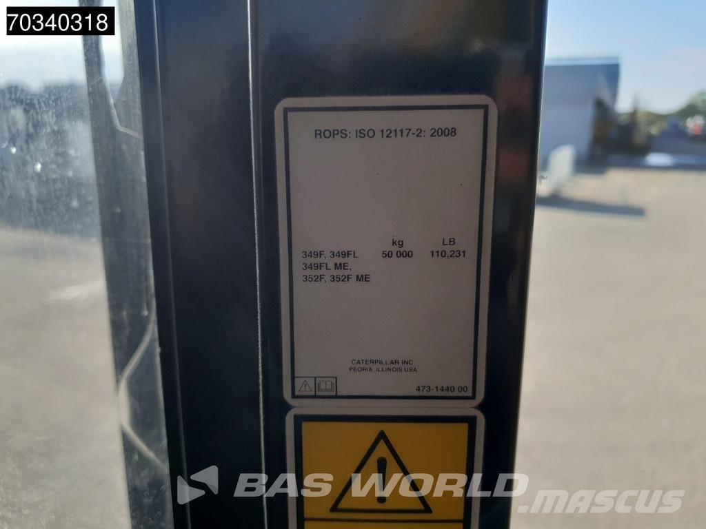 CAT 352 F Rupsgraafmachines