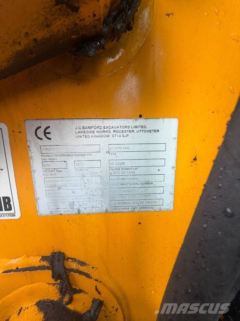 JCB 2 CX Streetmaster Tractopelle