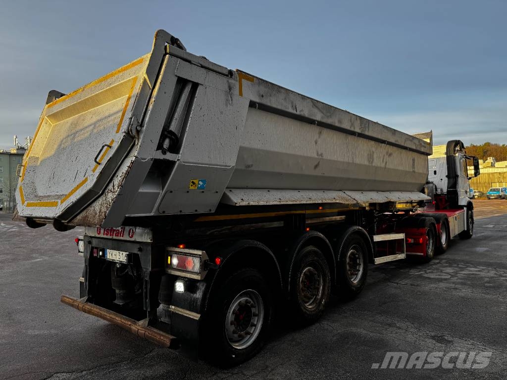 Istrail TIPPVAGN SEMITRAILER Piekabes pašizgāzēji