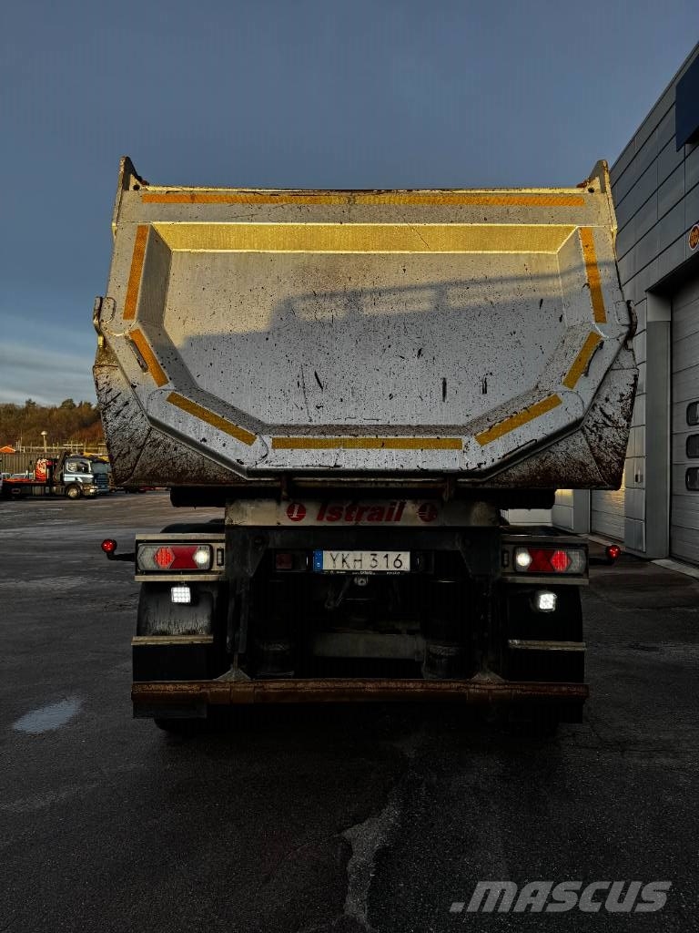 Istrail TIPPVAGN SEMITRAILER Piekabes pašizgāzēji