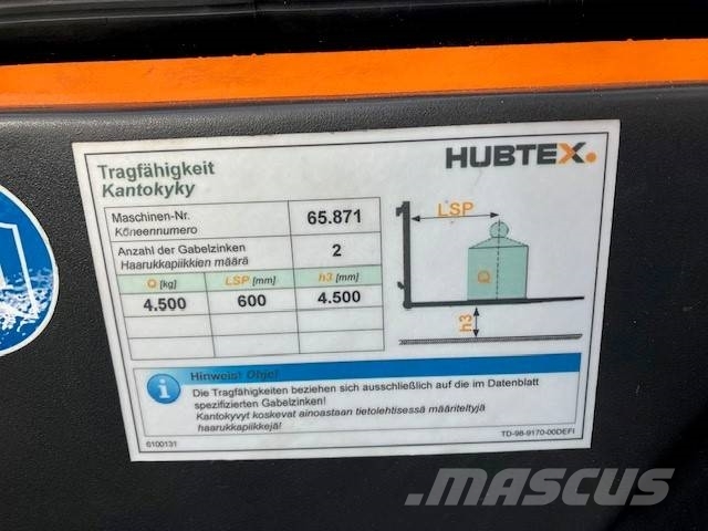 Hubtex MQ 45 Four-way truck