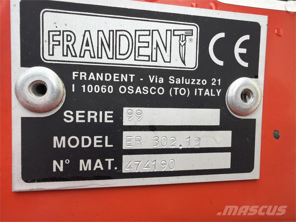 Frandent ER 302.12 Rotorkopeggen / rototillers