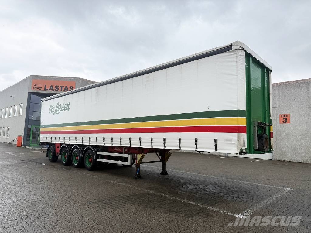 MTDK 4 axle Curtainsider / 4 achse Planenauflieger Semirremolques de volteo