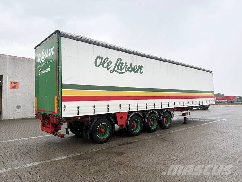 MTDK 4 axle Curtainsider / 4 achse Planenauflieger Semirremolques de volteo
