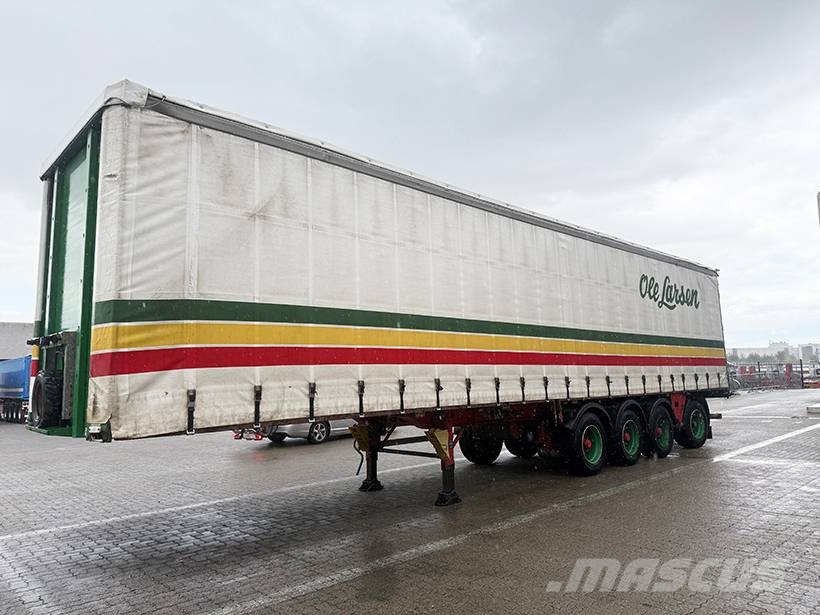 MTDK 4 axle Curtainsider / 4 achse Planenauflieger Semirremolques de volteo