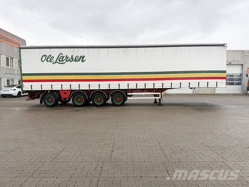 MTDK 4 axle Curtainsider / 4 achse Planenauflieger Semirremolques de volteo